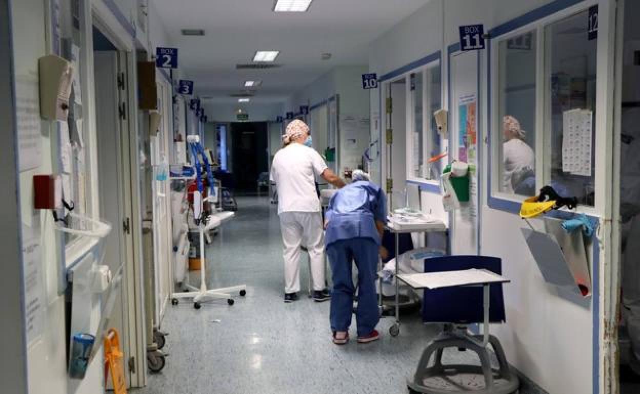 Pasillos de un hospital en la comunidad autónoma.