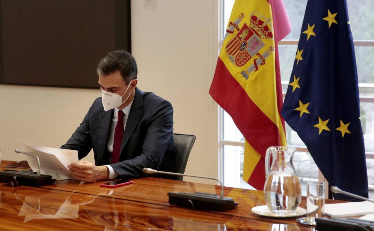 Pedro Sánchez, presidente del Gobierno.