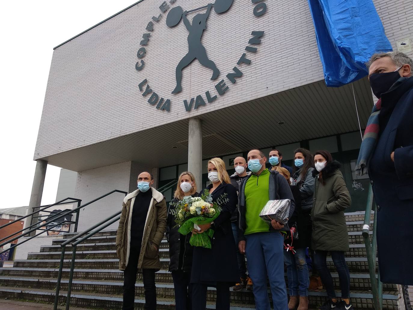 Fotos: La haltera Lydia Valentín &#039;bautiza&#039; el Complejo Deportivo de Ponferrada