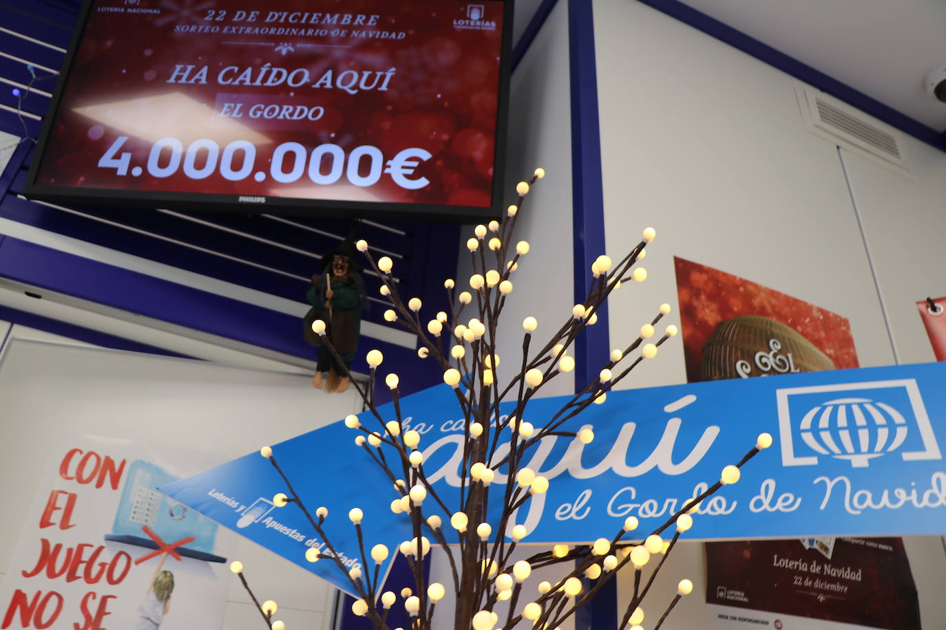 La Lotería de Navidad deja casi seis millones de euros en el municipio.