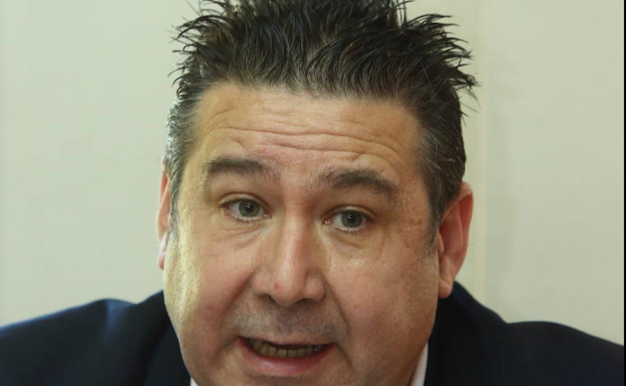 El secretario general de Unión del Pueblo Leonés, Luis Mariano Santos.