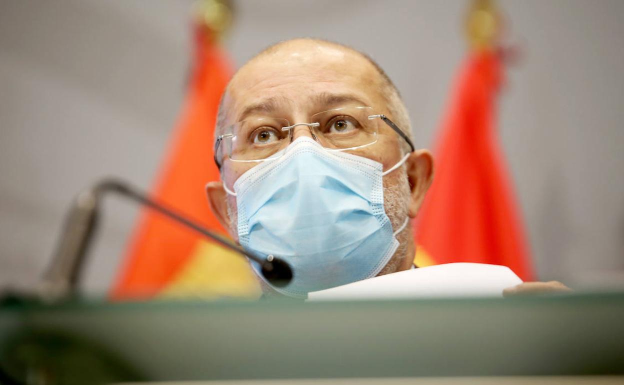 El vicepresidente, portavoz y consejero de Transparencia, Ordenación del Territorio y Acción Exterior, Francisco Igea.