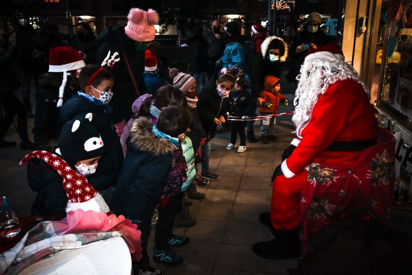 Fotos: Papá Noel no se olvidó de León