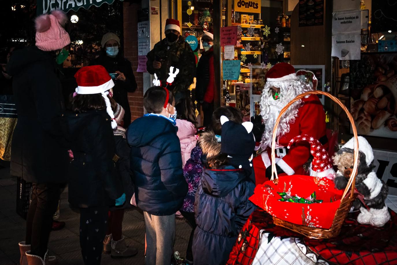 Fotos: Papá Noel no se olvidó de León