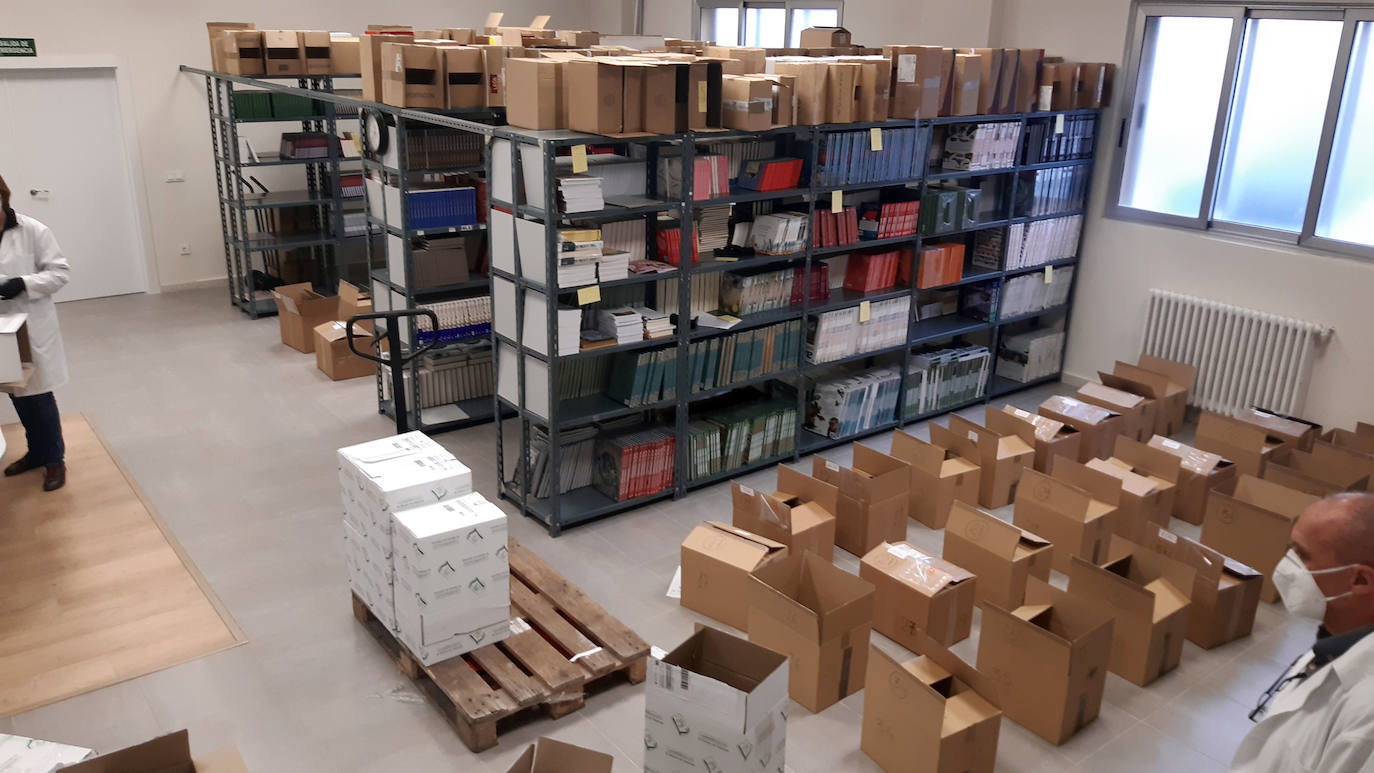 En este espacio se almacena todo tipo de volúmenes informativos para consultas.