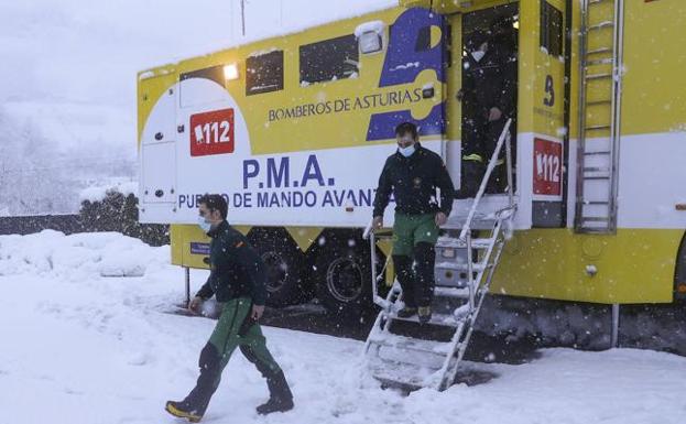 En vídeo, los aludes en la zona este domingo.