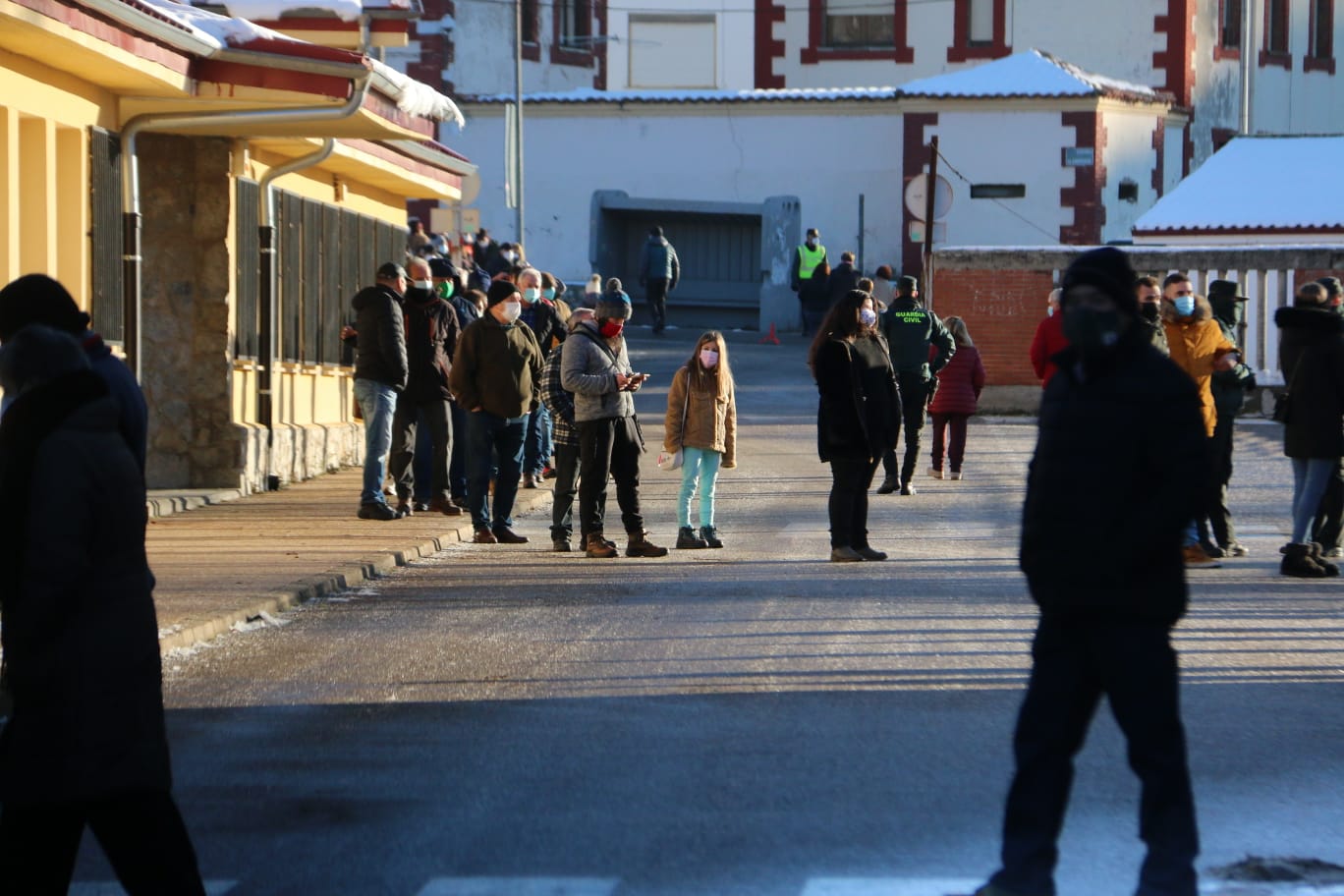 Momentos de las pruebas. 