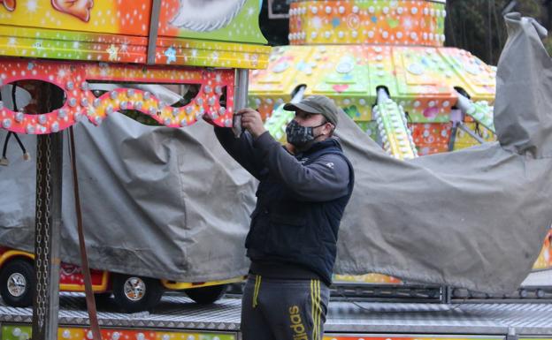 Las atracciones infantiles seguirán funcionando hasta febrero en León.