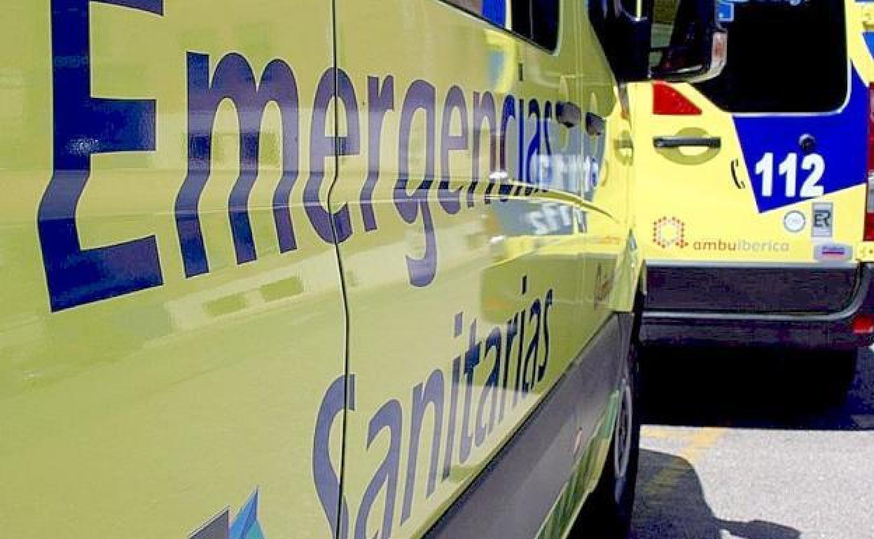 Una ambulancia de emergencias sanitarias.