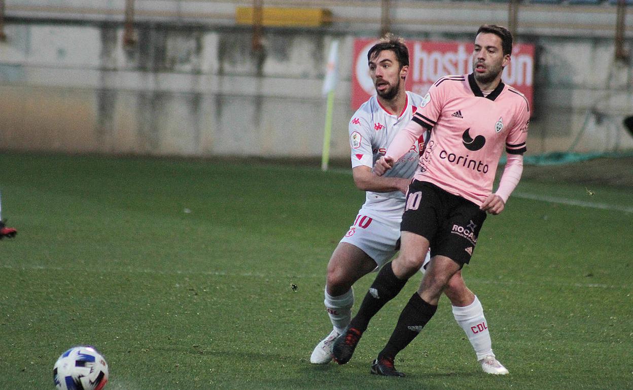 Sergio Marcos, en el partido ante el Covadonga.