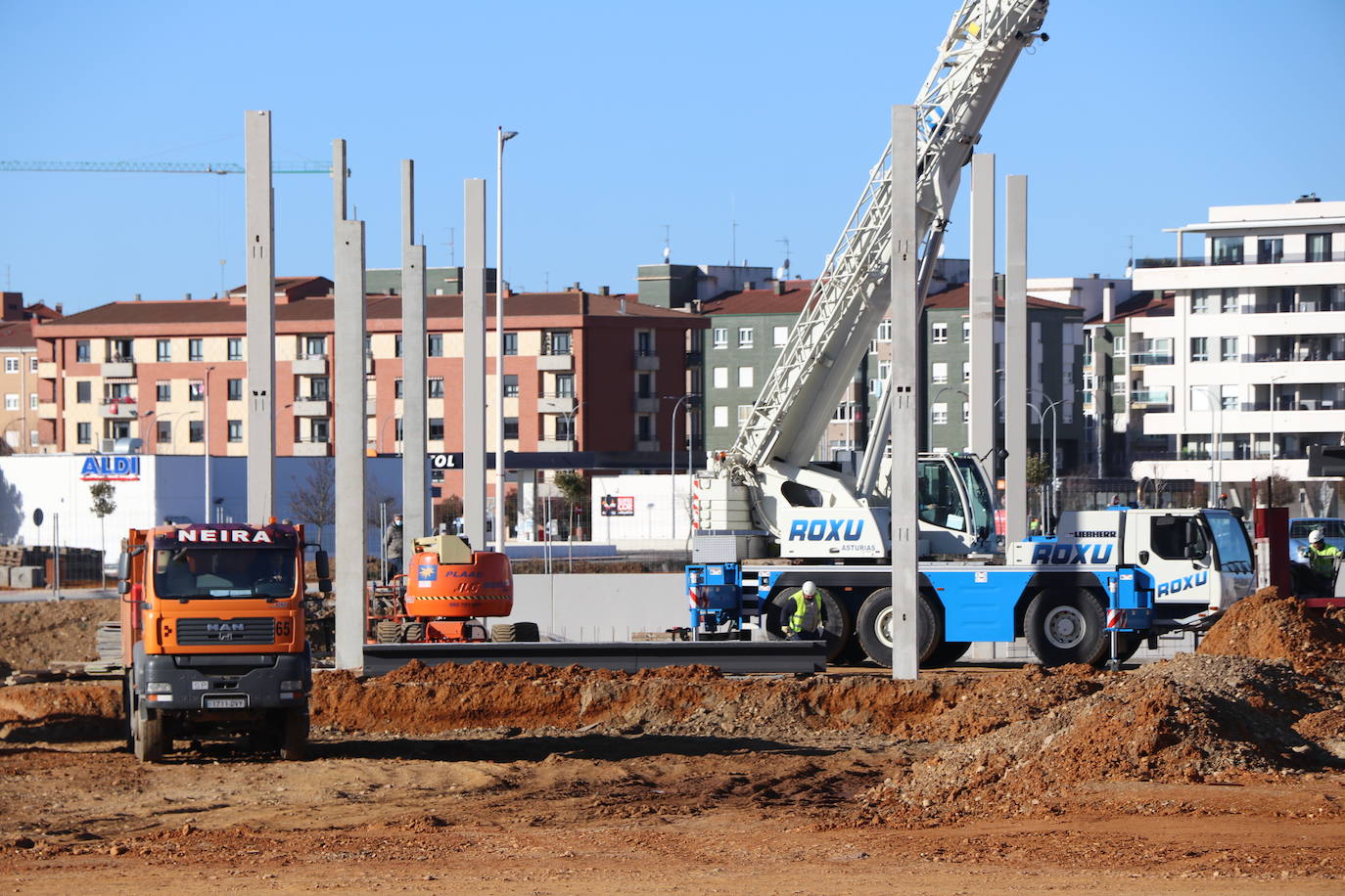 Fotos: Avance del nuevo CC Reino de León