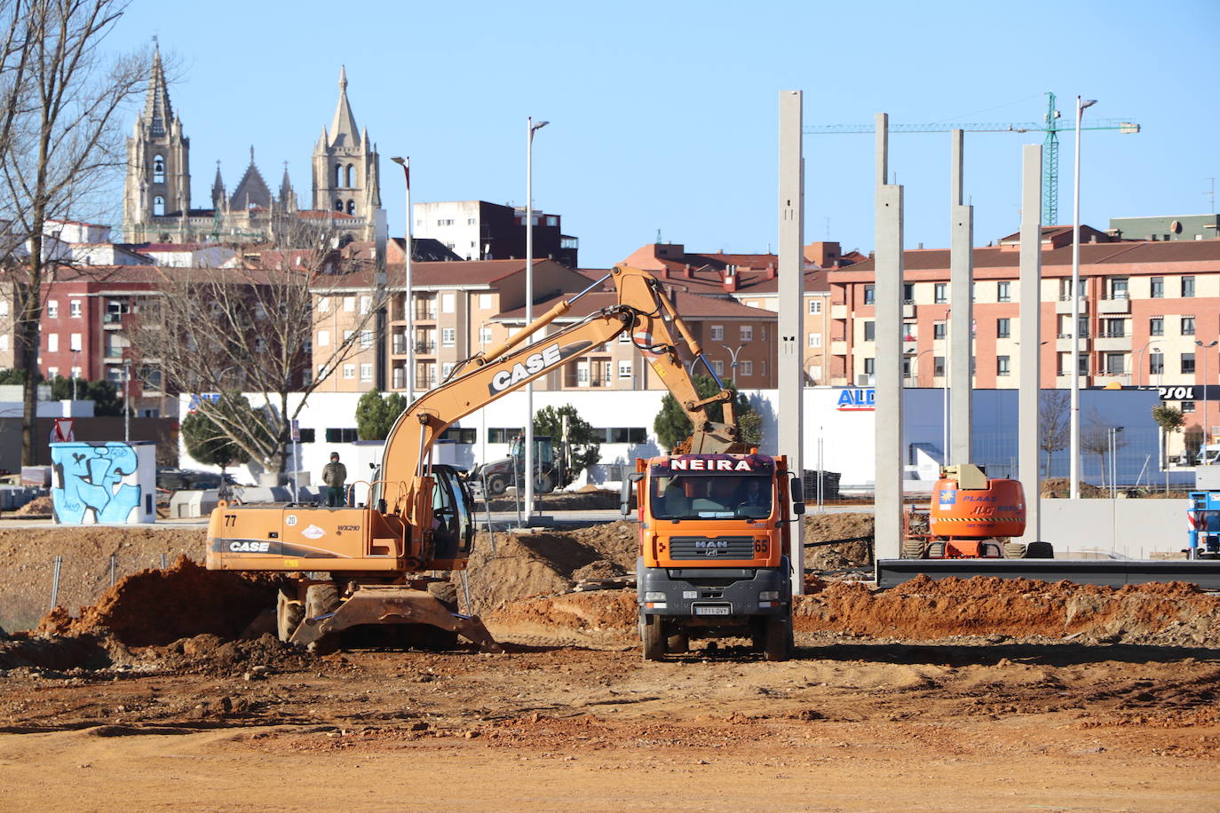 Fotos: Avance del nuevo CC Reino de León