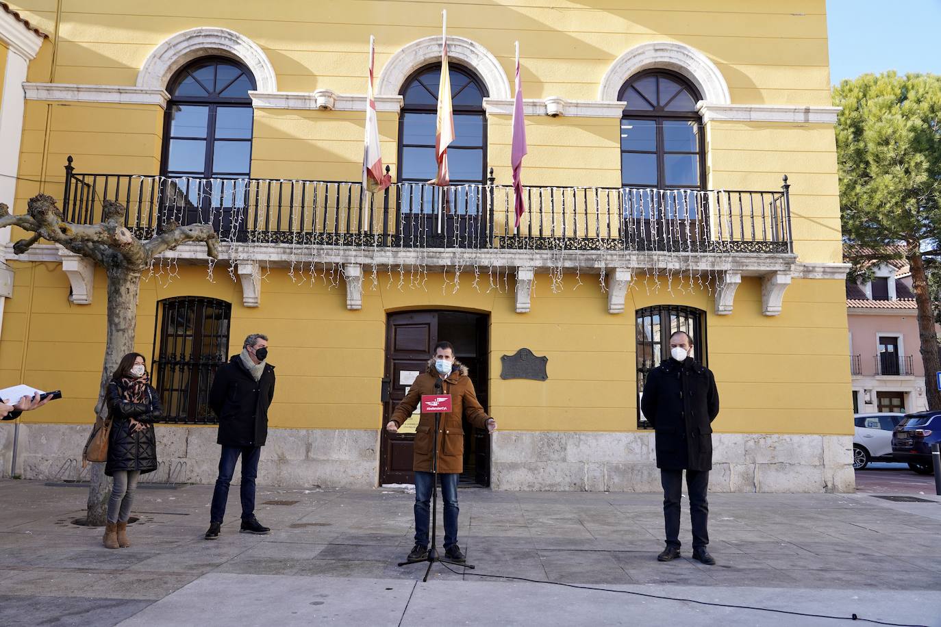 Fotos: El secretario general del PSOE de Castilla y León visita Tudela de Duero