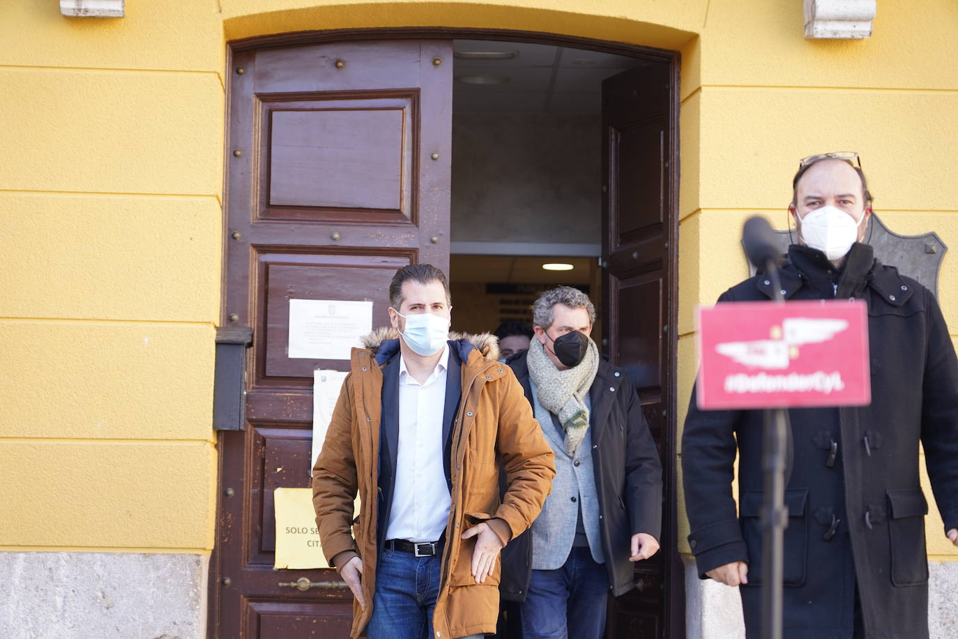 Fotos: El secretario general del PSOE de Castilla y León visita Tudela de Duero