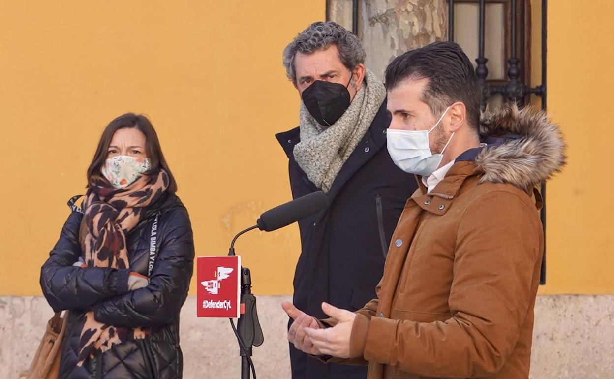 El secretario general del PSOE de Castilla y León, Luis Tudanca.