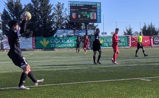 Partido disputado en el Alfonso San Casto.