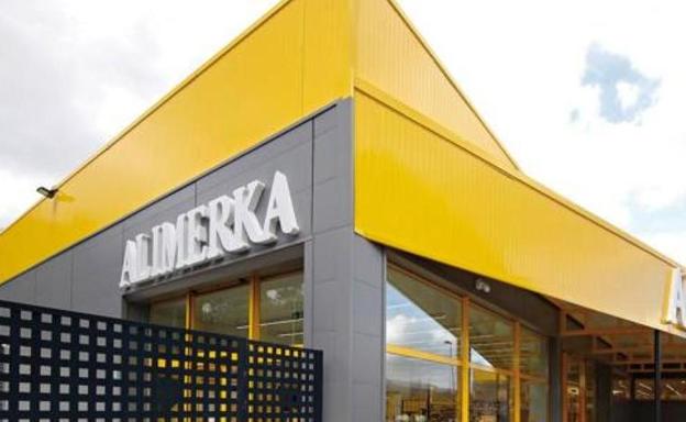 Un supermercado de Alimerka, la cadena asturiana. 