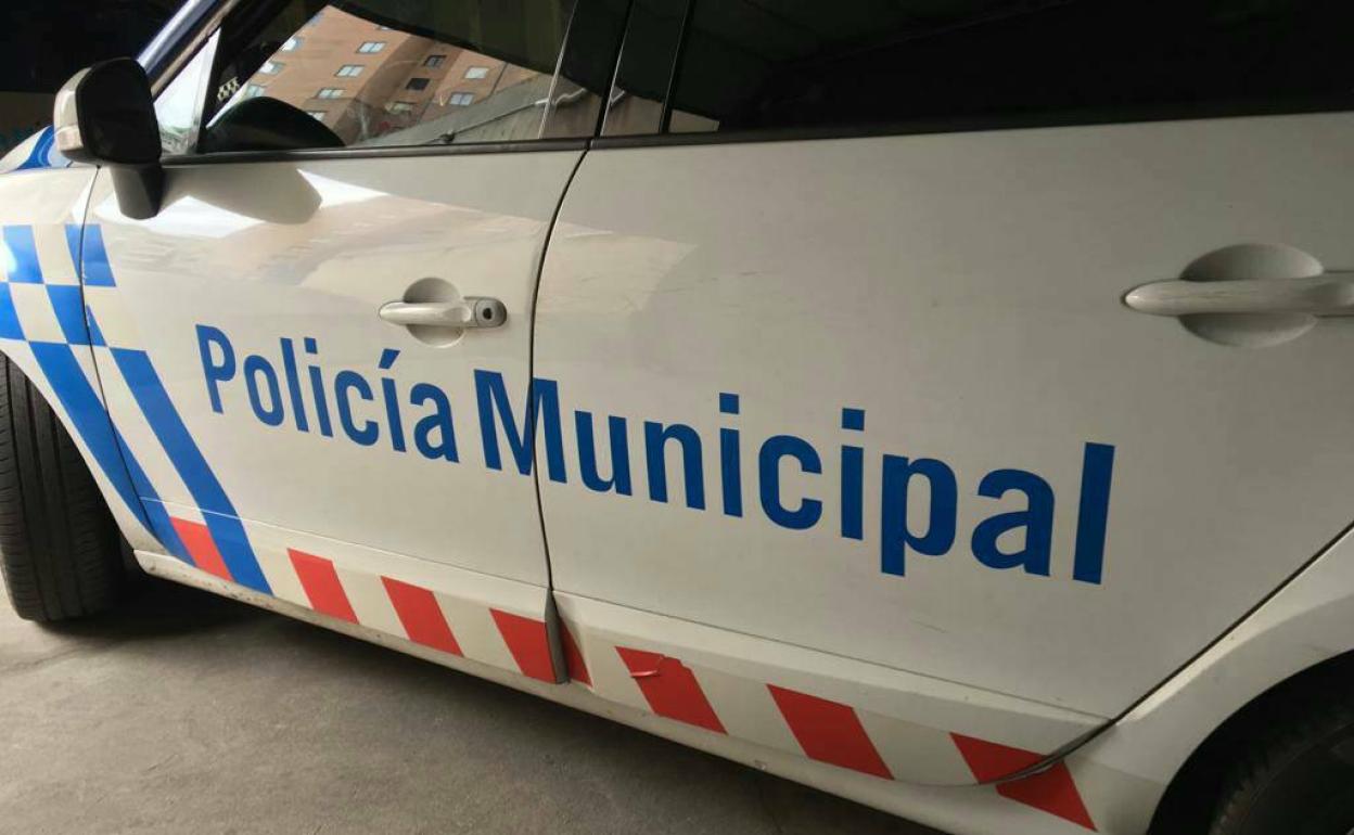 Patrulla de la Policía Municipal. 