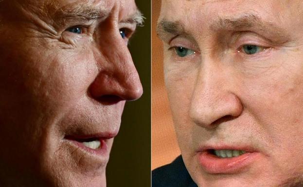 Biden y Putin.