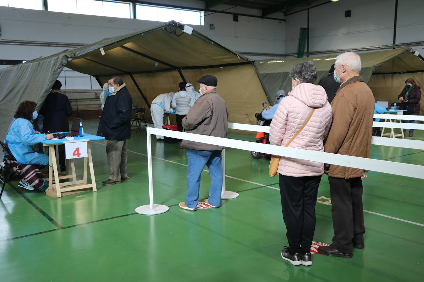 La zona básica de salud de Sahagún cumple con la llamada de Atención Primaria para detectar coronavirus.