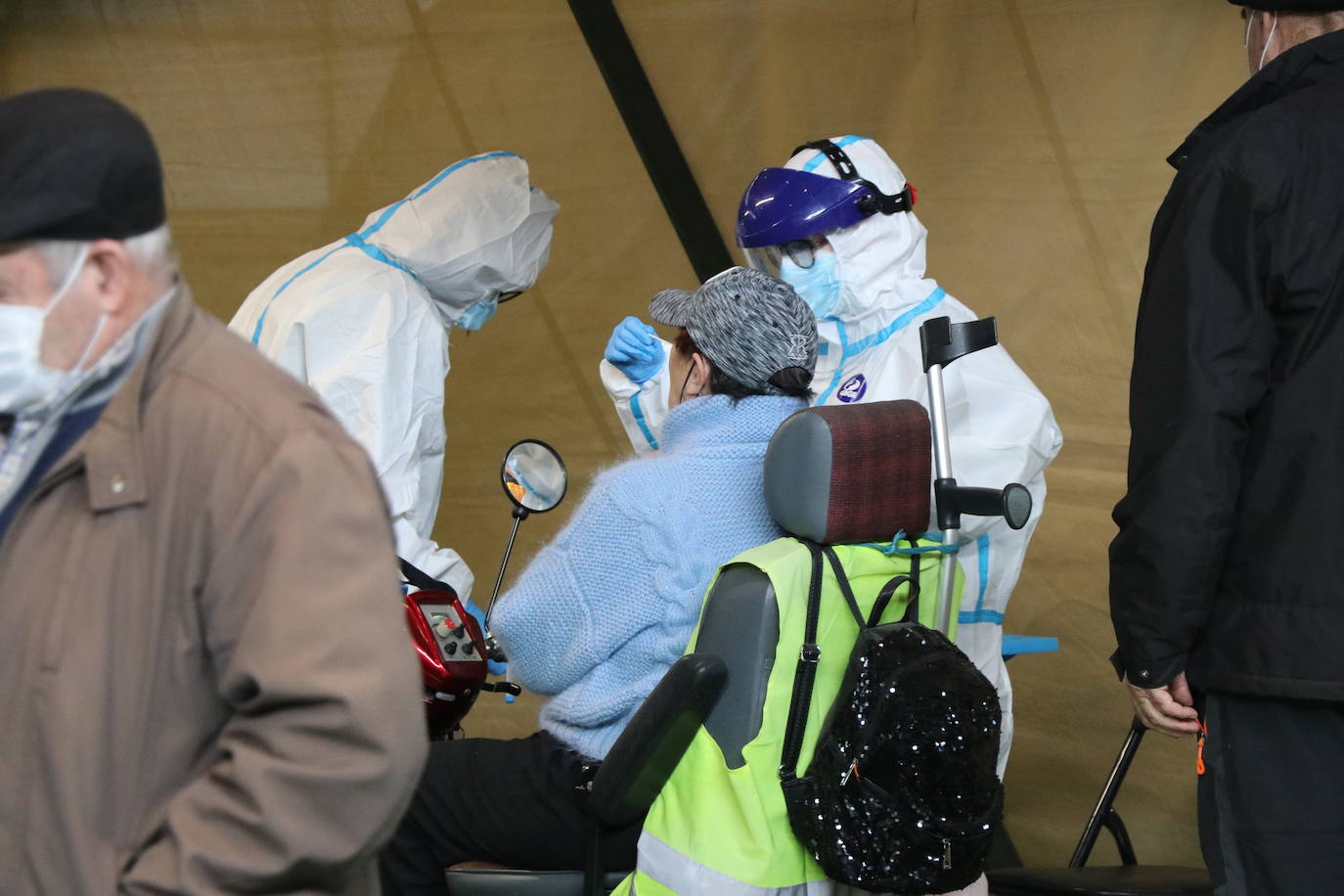 La zona básica de salud de Sahagún cumple con la llamada de Atención Primaria para detectar coronavirus.