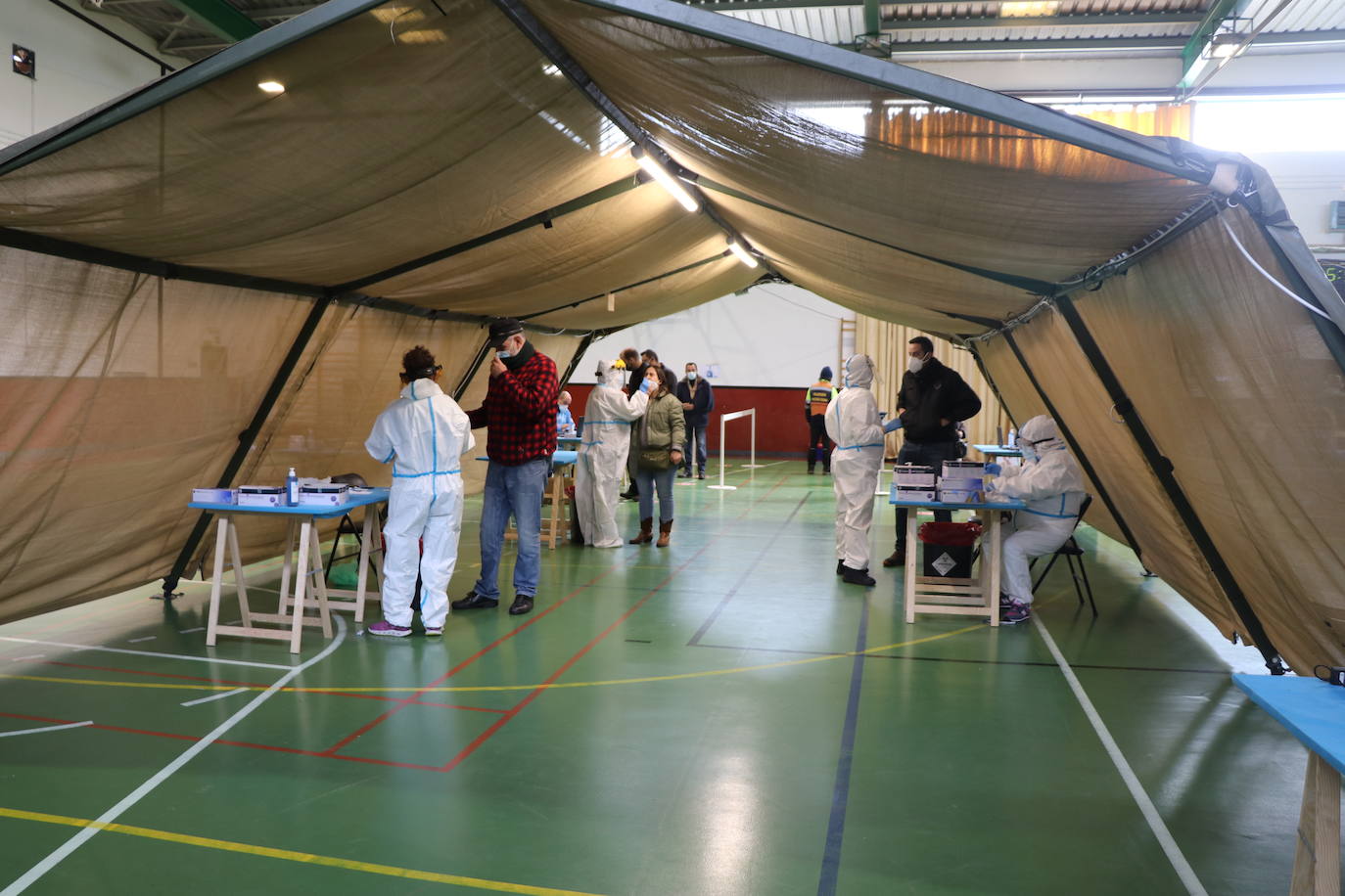 La zona básica de salud de Sahagún cumple con la llamada de Atención Primaria para detectar coronavirus.