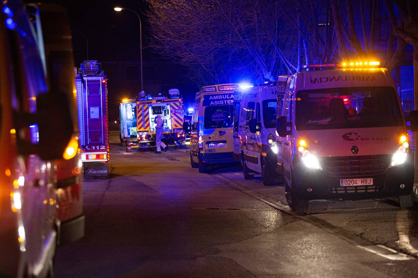 Incendio en una residencia de mayores de Soria