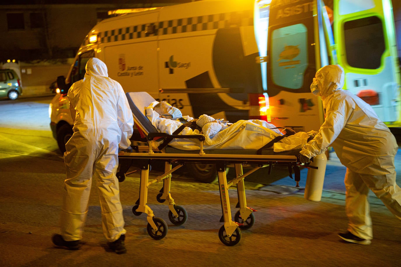 Incendio en una residencia de mayores de Soria