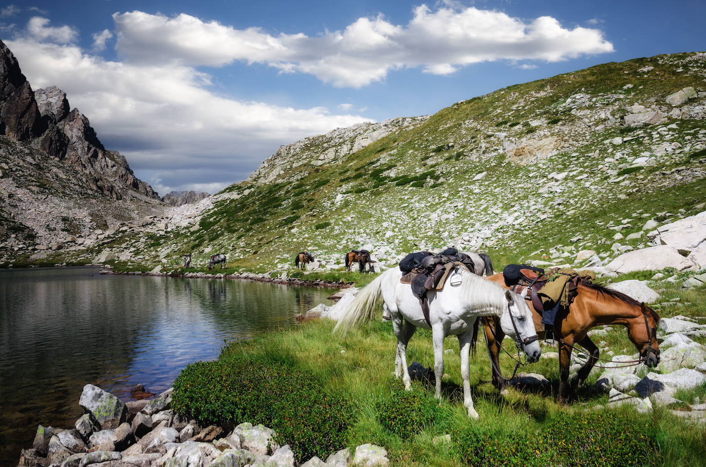 Lago di Fremamorta (Italia).