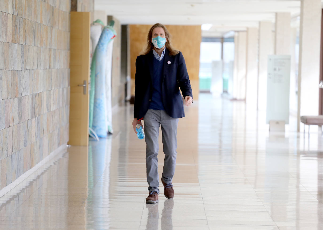 Fotos: Pablo Fernández analiza la actualidad política