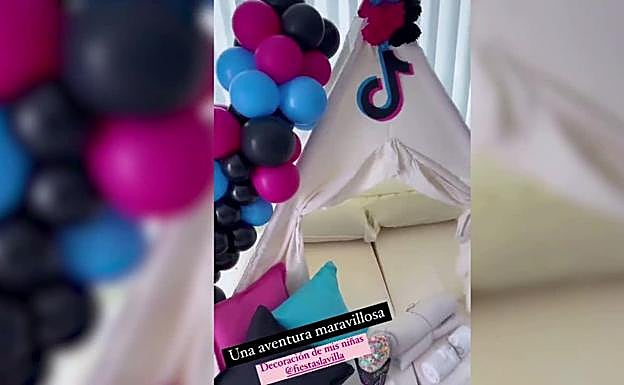 Tamara Gorro disfruta de una fiesta de pijamas junto a sus hijos