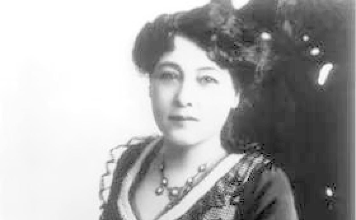 La directora de películas en una imagen .