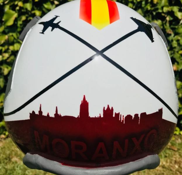 Detalle del casco de Moranxo. 