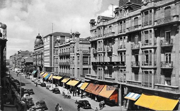 Los toldos pintaban años atrás el paisaje de Ordoño II.