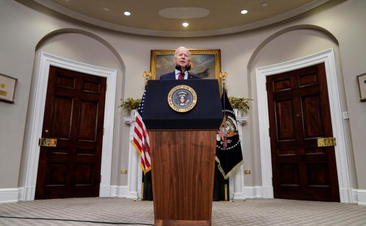 El presidente de Estados Unidos, Joe Biden