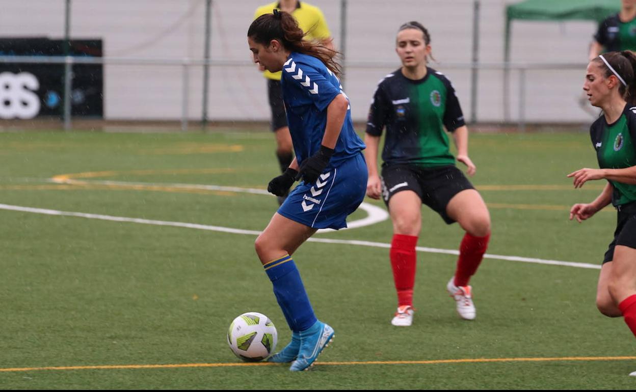 Un lance de un partido del Olímpico.