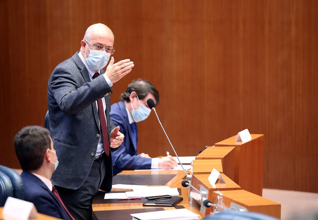 Intervención del vicepresidente Francisco Igea en el Pleno de las Cortes de Castilla y León