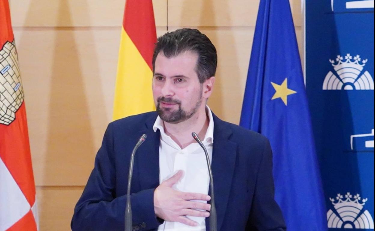 Luis Tudanca, secretario general del PSOE en Castilla y León.