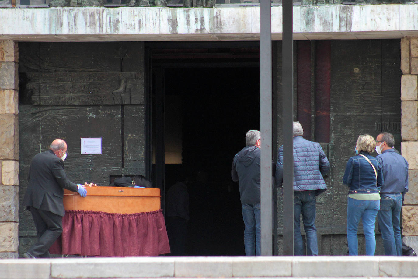 Imágenes de León tomadas por Peio García durante la pandemia 