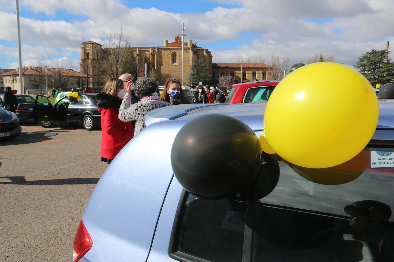 Detalle de la caravana. 