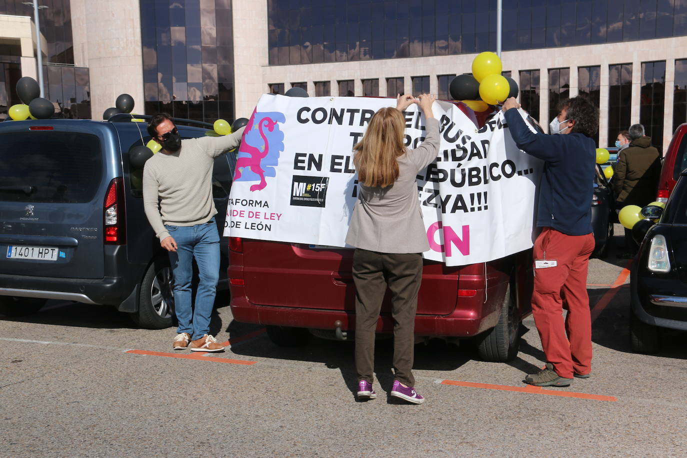 Detalle de la caravana. 