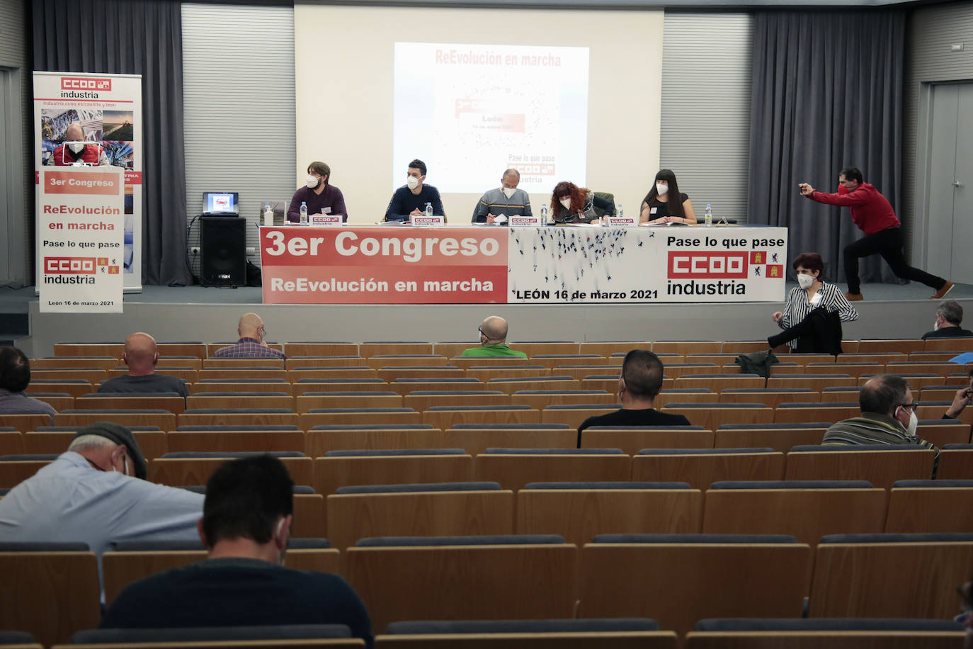 Asamblea Congresual del Sindicato de Industria de León. 