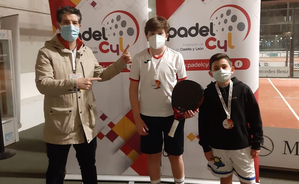 La pareja campeona del torneo, Diego Mantecón y Rodrigo San Juan.