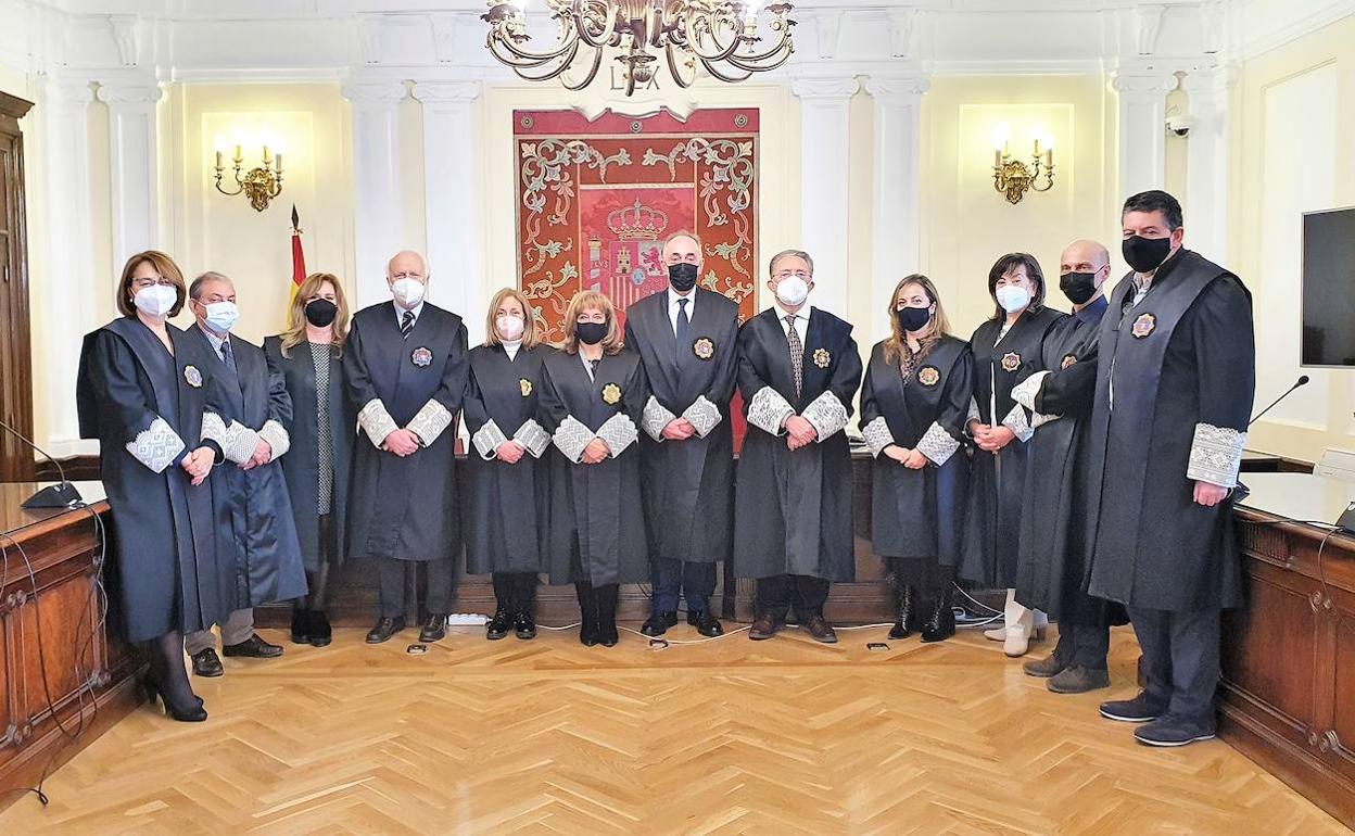 Javier Muñiz Tejerina toma posesión como magistrado de la Sección Tercera (Penal) de la Audiencia Provincial de León.