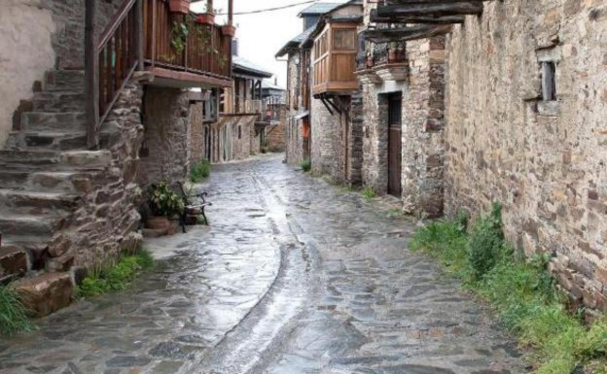 Imagen de una pueblo de la provincia.