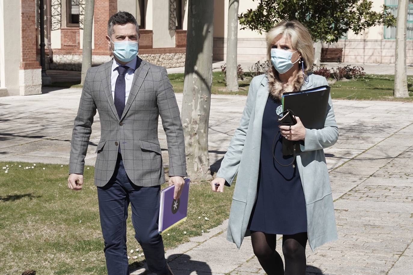 Fotos: Rueda de prensa de la consejera de Sanidad para informar de la situación de la covid-19