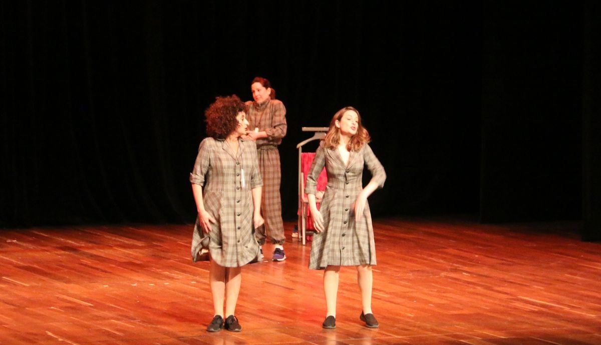 Una escena de la obra en El Auditorio Ciudad de León.