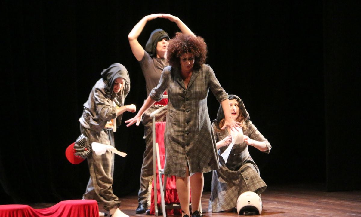 Una escena de la obra en El Auditorio Ciudad de León.