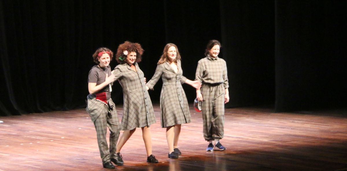 Una escena de la obra en El Auditorio Ciudad de León.