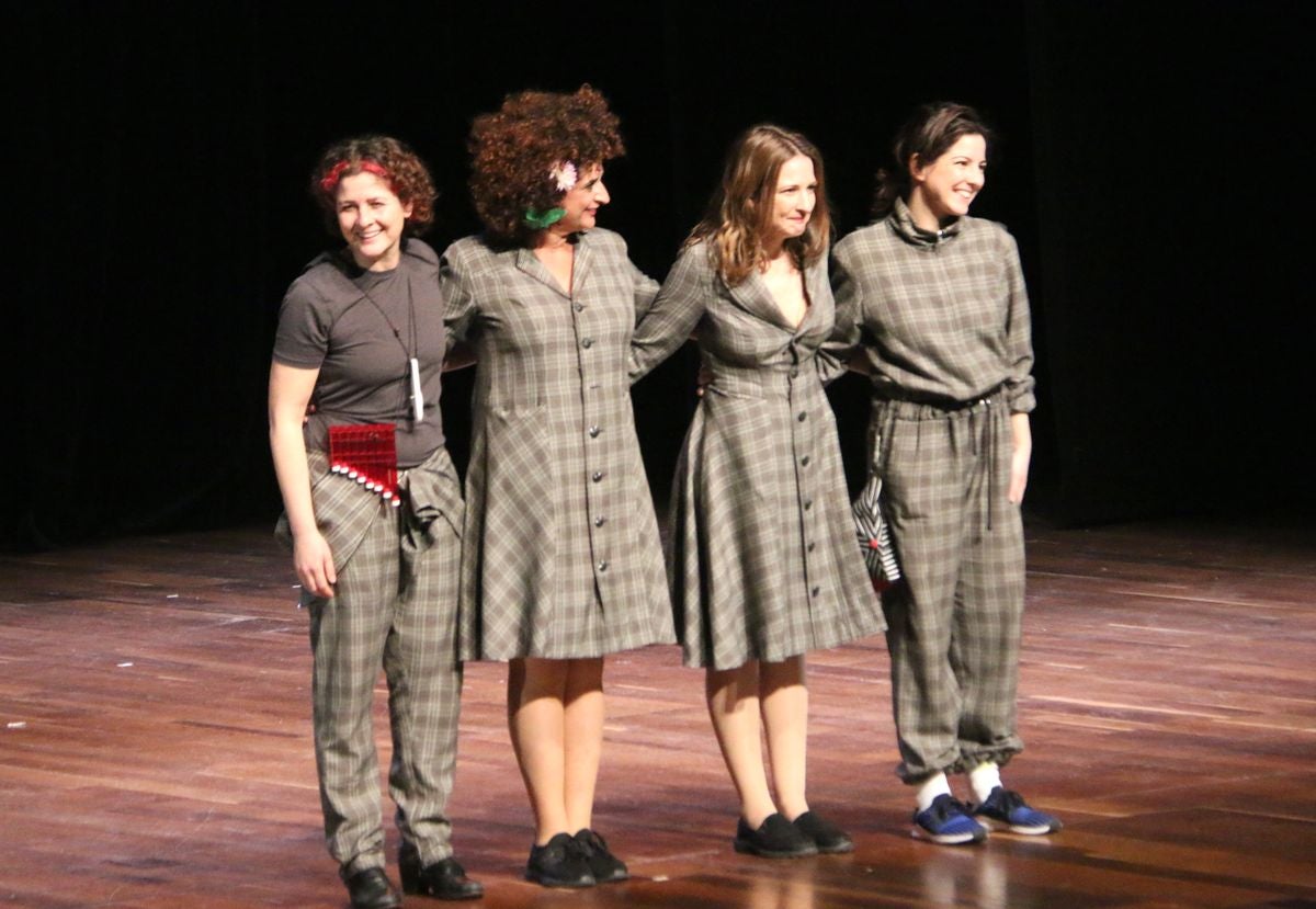 Una escena de la obra en El Auditorio Ciudad de León.